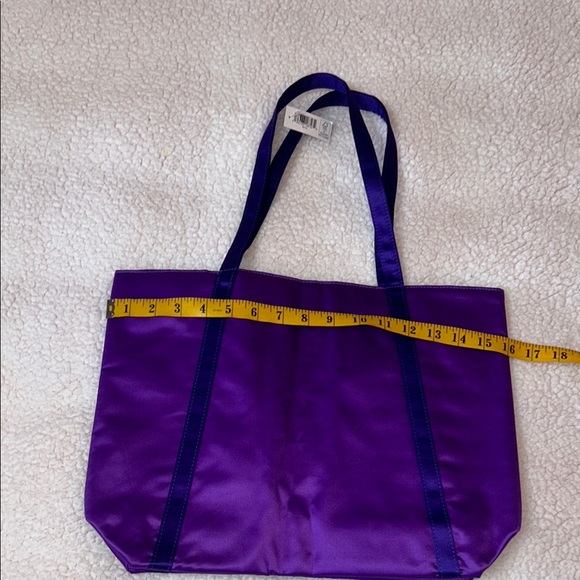 Clinique Purple Canvas Totes with Spacious Design - Picture 2 of 6